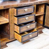 Vintage Buffet in Oak Burl, 1930s