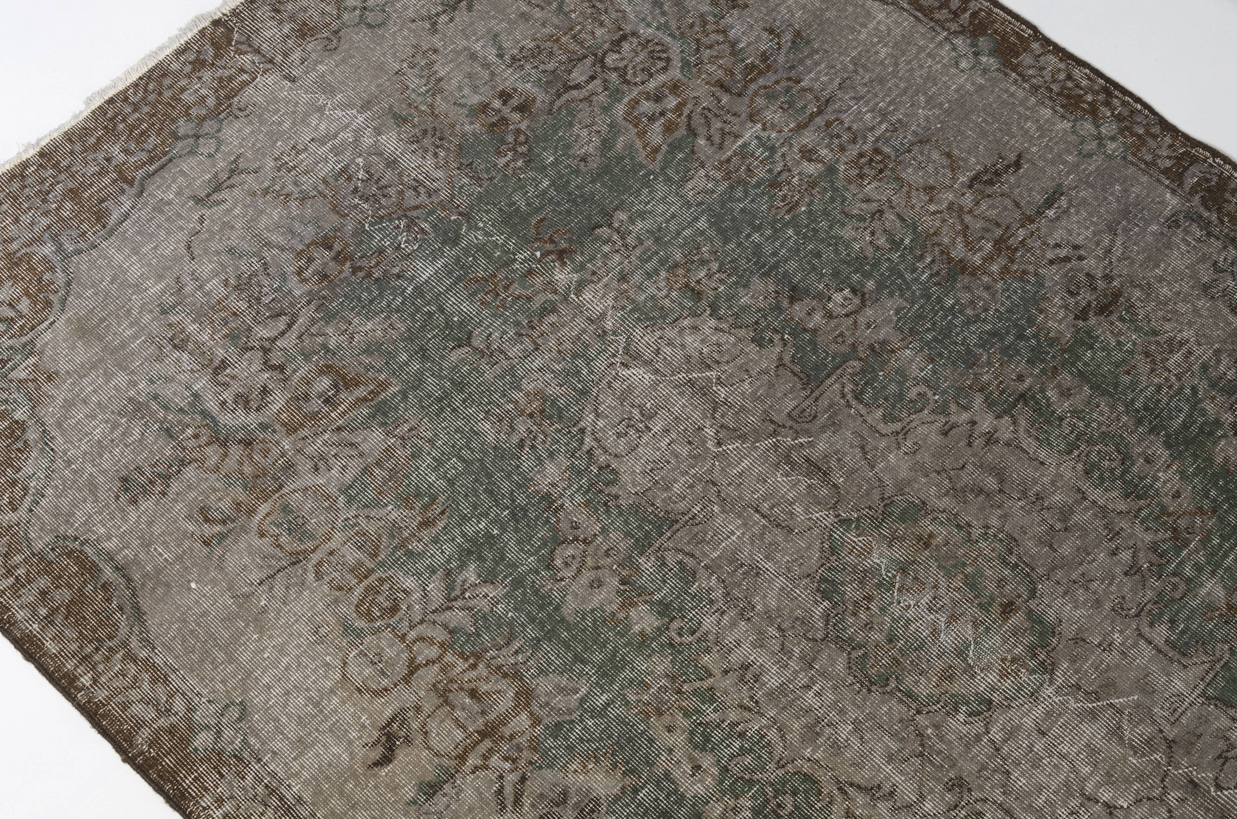 Grey Vintage Floor Carpet