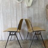Pair of yellow Castelli chairs