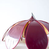 Large double corolla lotus hanging lamp