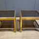 Pair of side tables by Jean Charles, 1970s