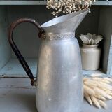 Tin pitcher