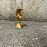 Zoomorphic gilded bronze candlestick by Pierre Casenove, 1980, Fondica.