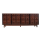 Vintage Spanish brutalist sideboard credenza 1970s
