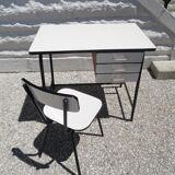 Desk and chair formica