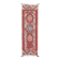1970s Vintage Turkish Hand-Knotted Wool Cotton Red Runner Rug 89x282