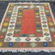 Tapis Kilim vintage, 200x140 cm
