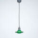Small Scandinavian accent suspension made in Denmark in pressed glass