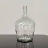 Dame Jeanne vintage transparent glass carboy 25cm