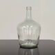 Dame Jeanne bonbonne verre transparent vintage 25cm