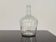 Dame Jeanne vintage transparent glass carboy 25cm