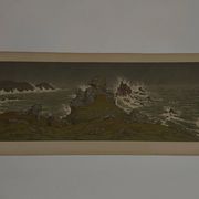 Lithographie par Henri Rivière La Féérie des Heures - La Tempête
