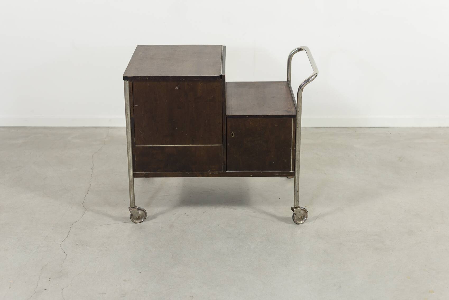 Art Deco serving trolley/bar cart, 1930's