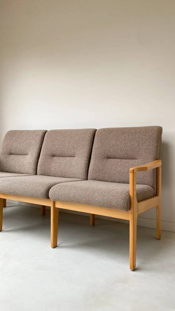 Vintage Wooden Seating Area / Sofa / Armchair