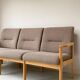 Vintage Wooden Seating Area / Sofa / Armchair