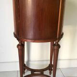 Louis XVI style round bedside table