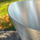 Mumm champagne bucket, vintage pewter vasque