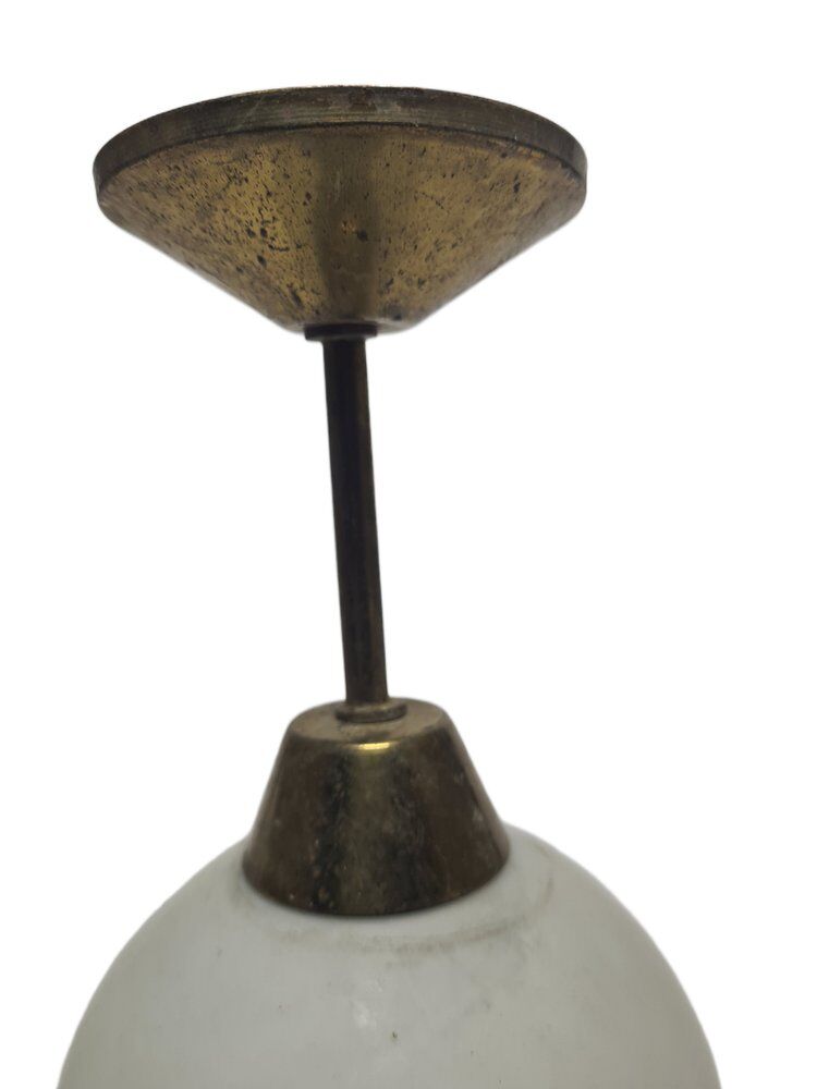 Lampe suspendue Art Déco, Pologne, années 1950