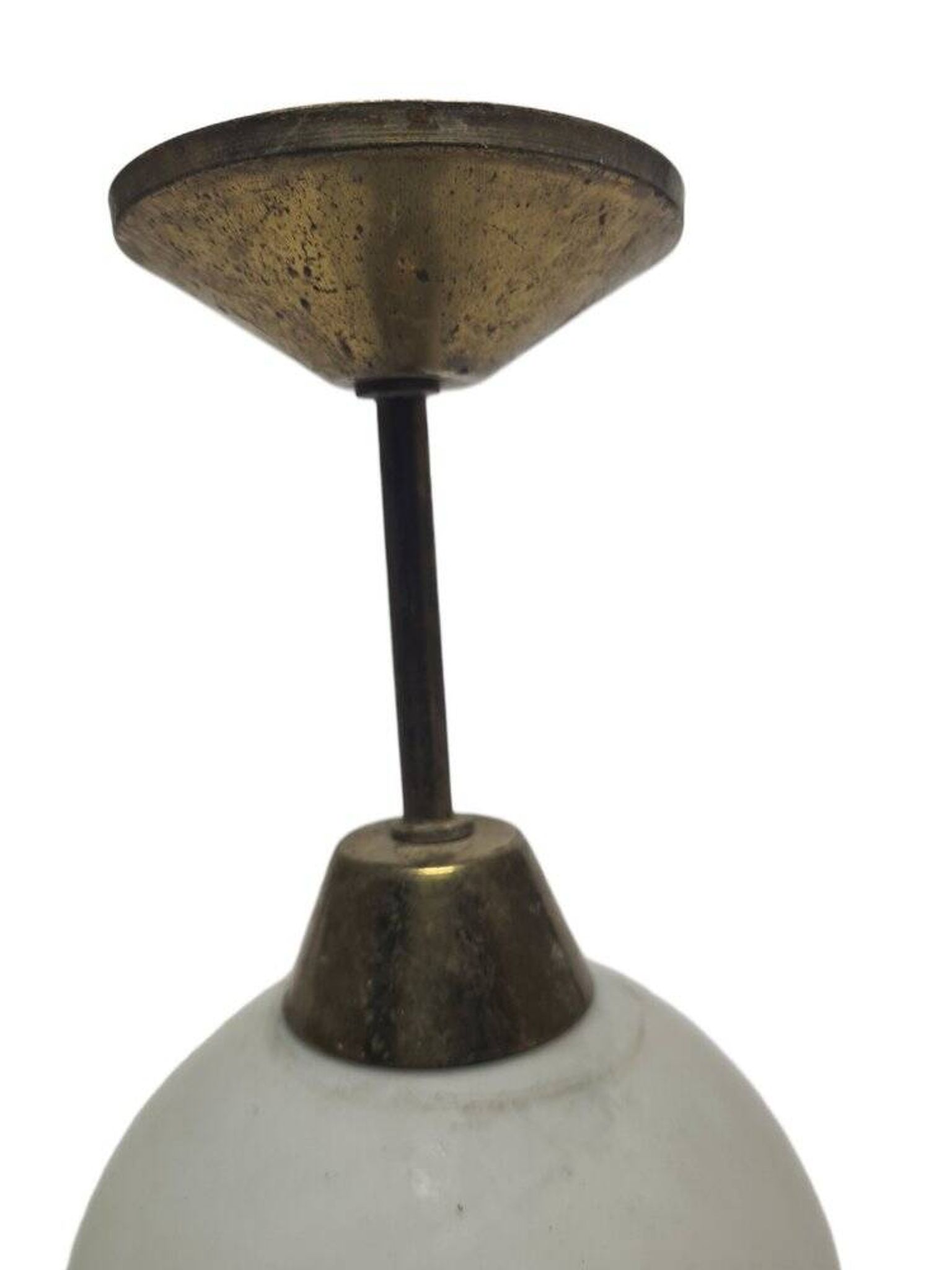 Lampe suspendue Art Déco, Pologne, années 1950