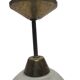 Lampe suspendue Art Déco, Pologne, années 1950