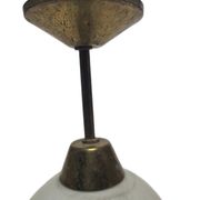 Lampe suspendue Art Déco, Pologne, années 1950