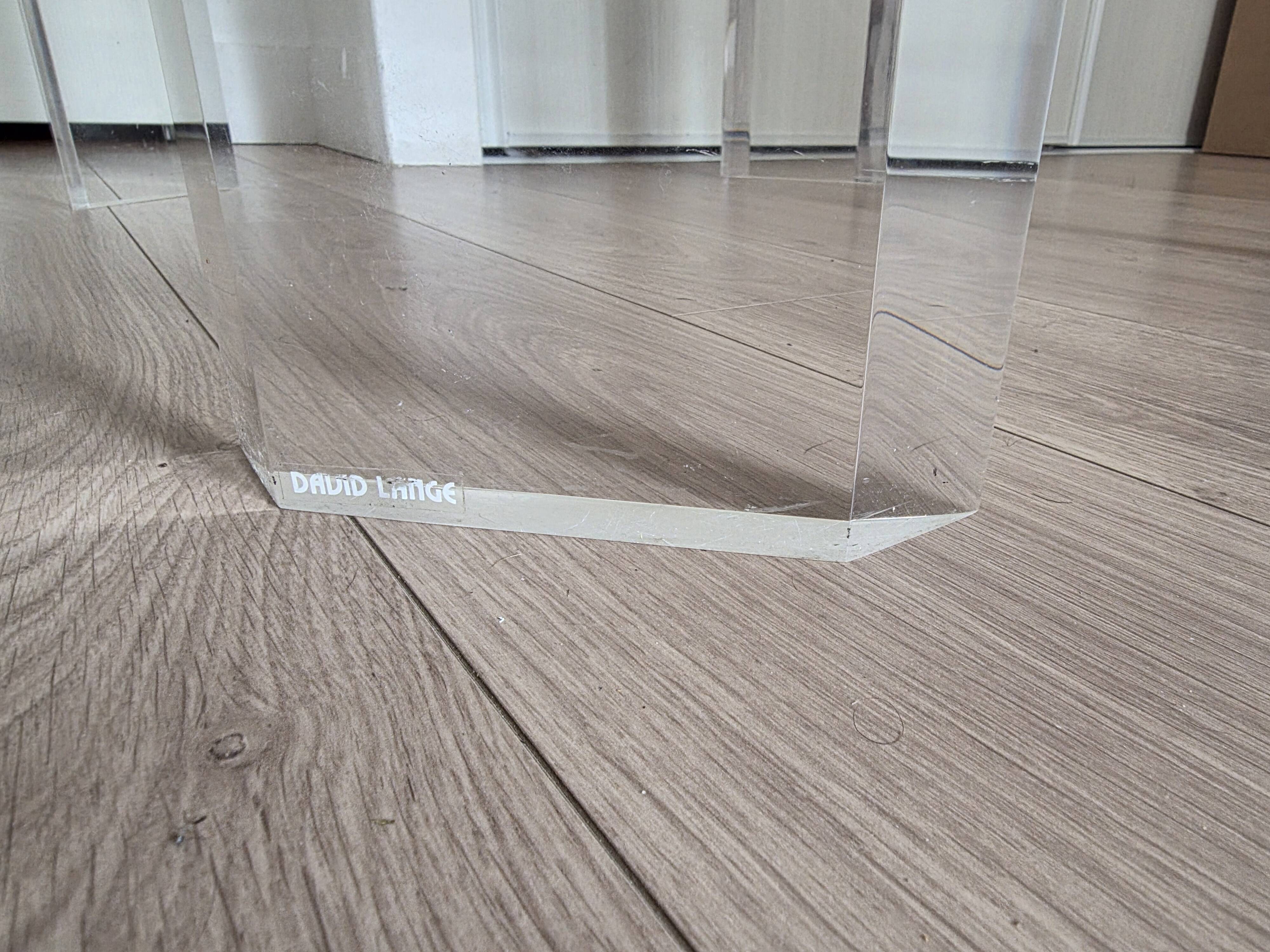 David Lange coffee table