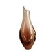 Glass vase, designed by M. Klinger, Železny Brod Sklo, Czechoslovakia, 1960