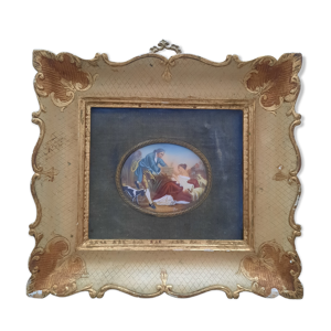 Peinture émaillée/sous - verre