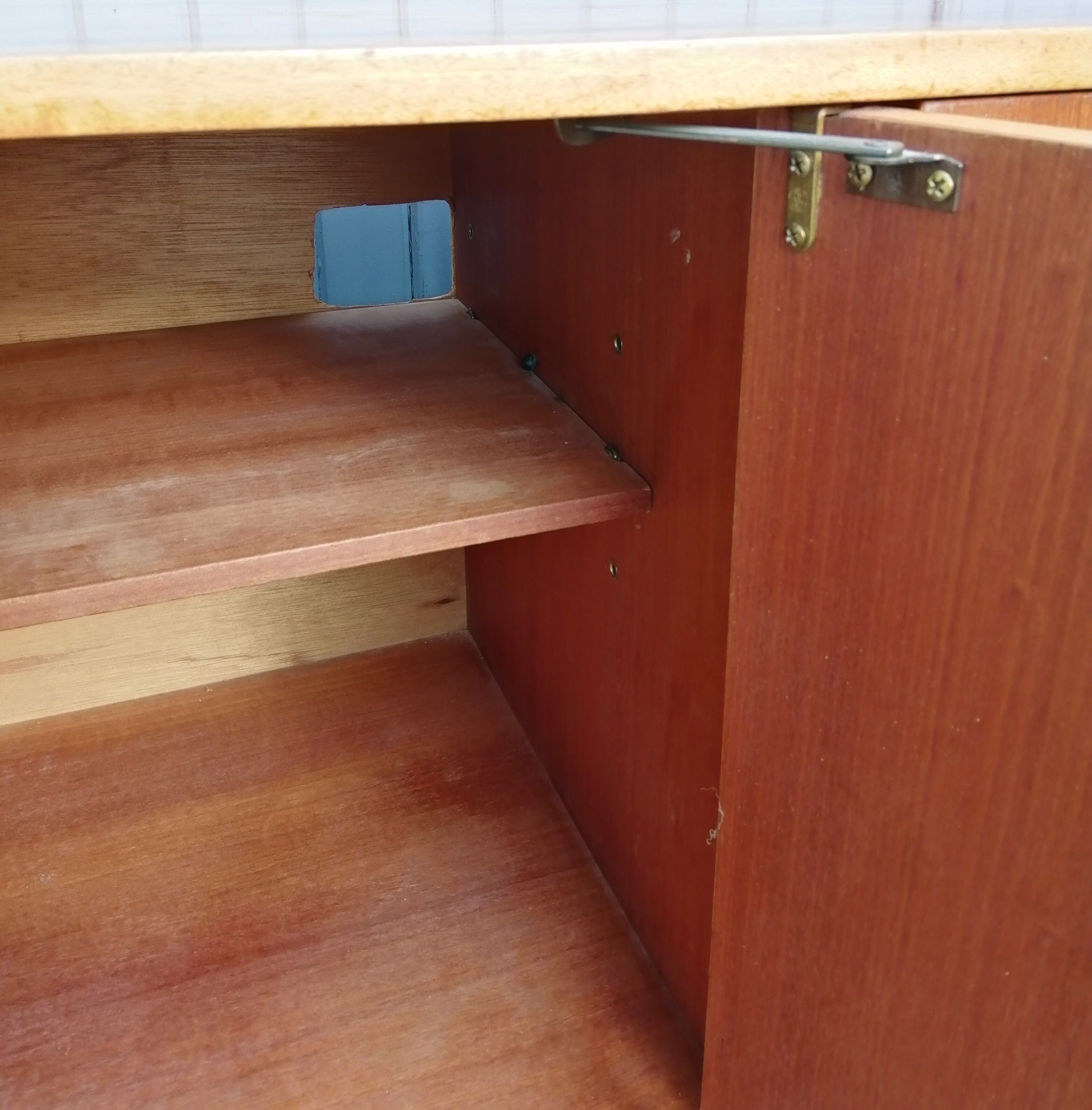 Enfilade en teck des années 60