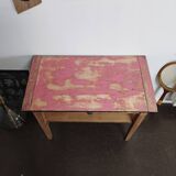 Small Vintage Workshop Table - Console Table