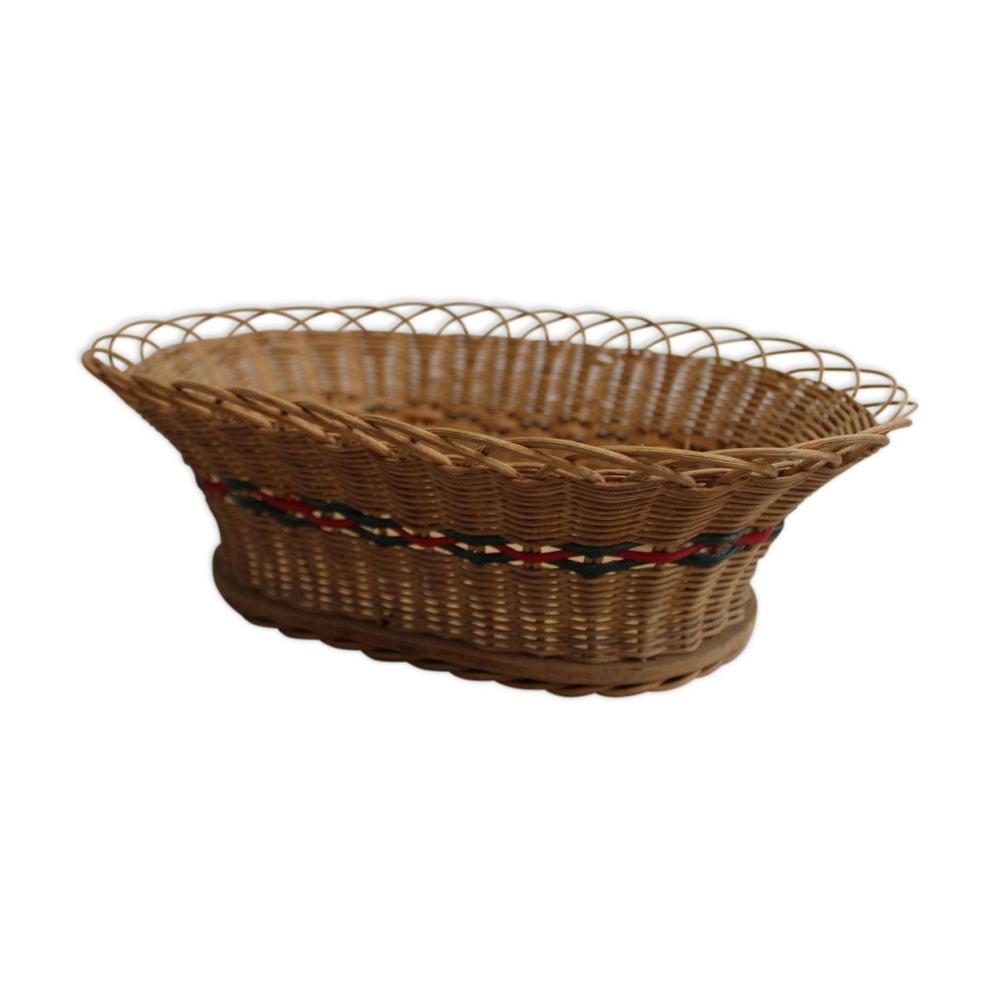 Vintage wicker basket