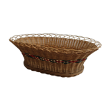 Vintage wicker basket