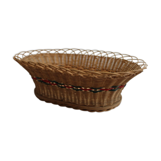 Vintage wicker basket