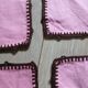 6 embroidered tea towels