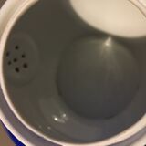 Blue teapot with white polka dots 1957