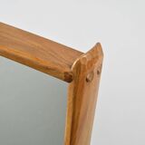 Miroir mural en bois à la gouge, Franz Xaver Sproll, circa 1960