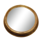 Vintage round witch mirror 60s 70s - 22cm