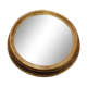 Vintage round witch mirror 60s 70s - 22cm