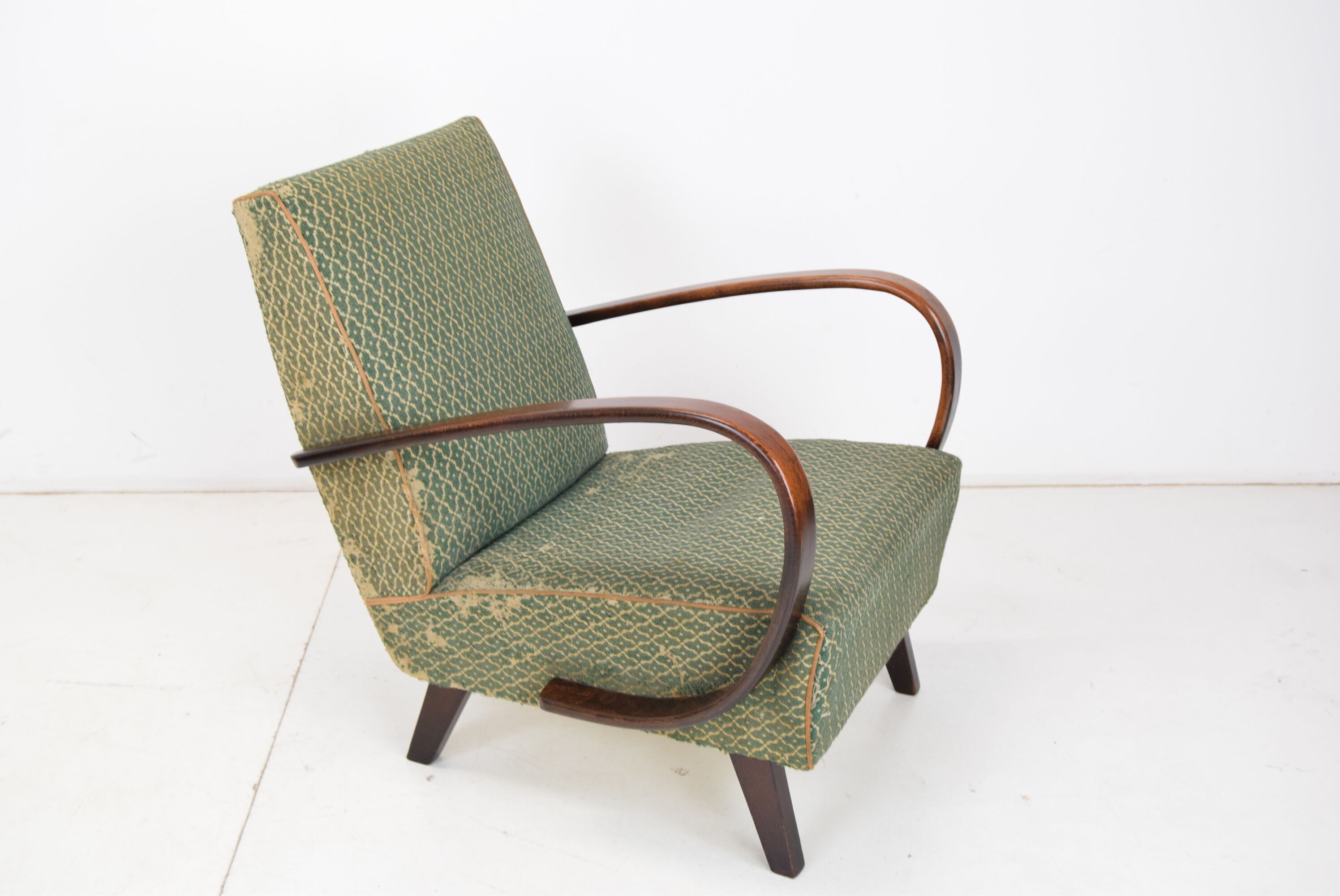 Mid-century Armchair,Designed by Jindrich Halabala,1950's.