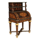 Napoleon III style marquetry cylinder desk