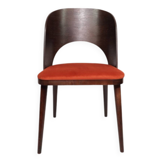 Scandinavian design orange papaya shell dining chairs