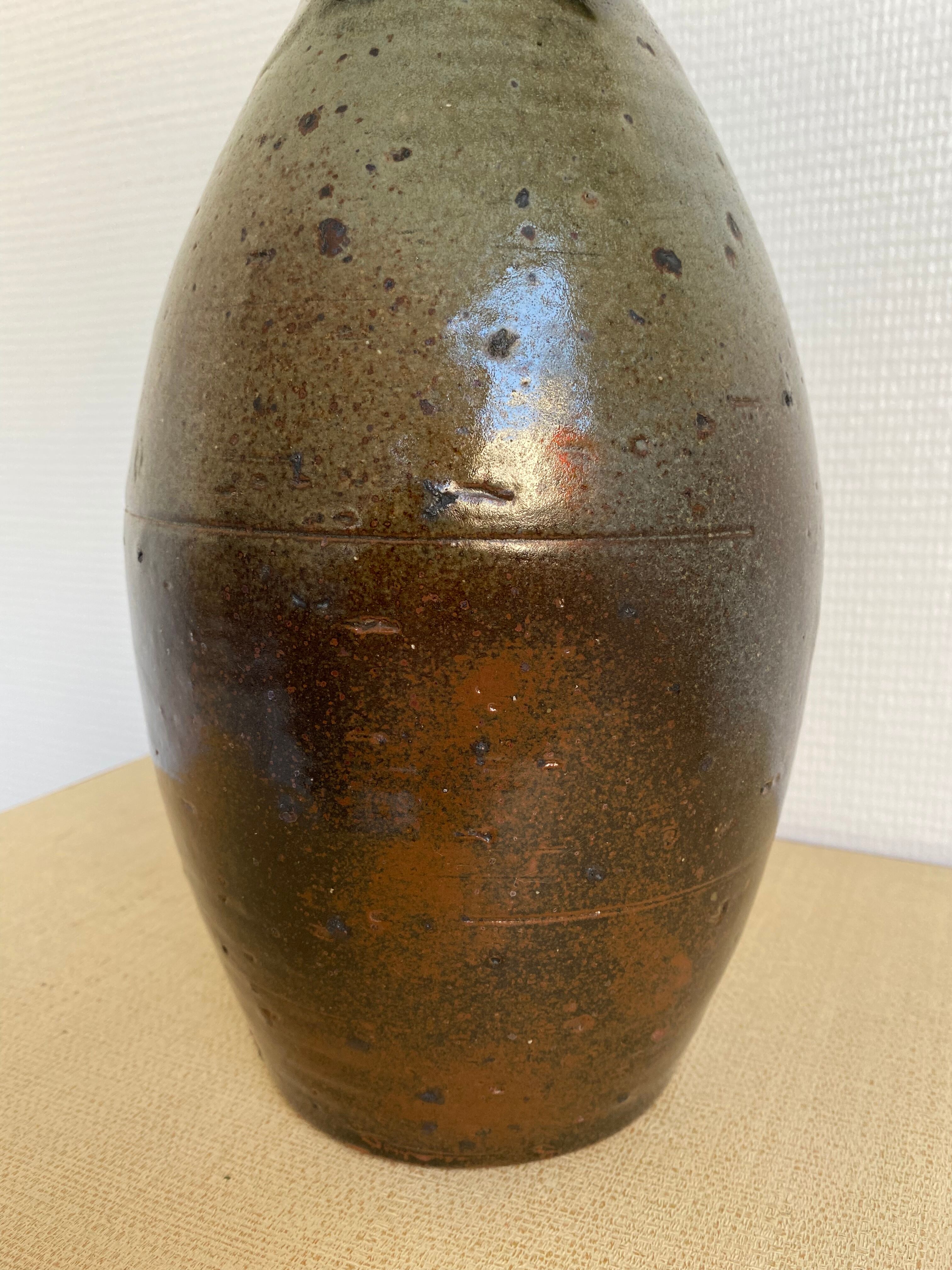 Vintage stoneware vase