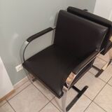 Set of 4 BRNO chairs, Mies Van Der Rohe, Knoll lot