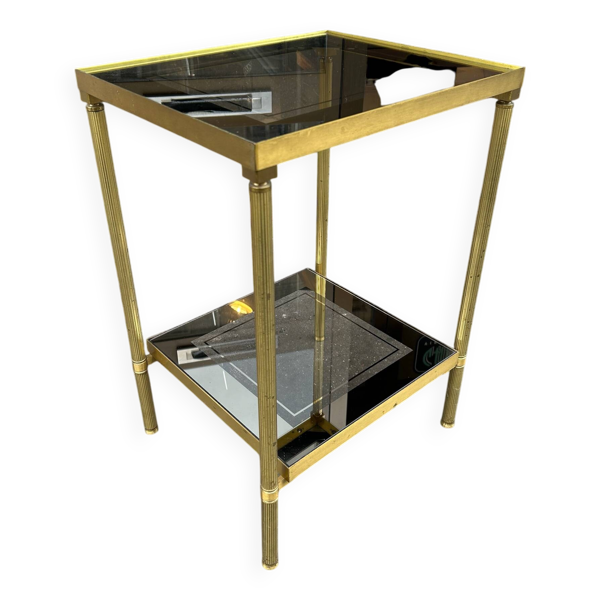 table console en laiton