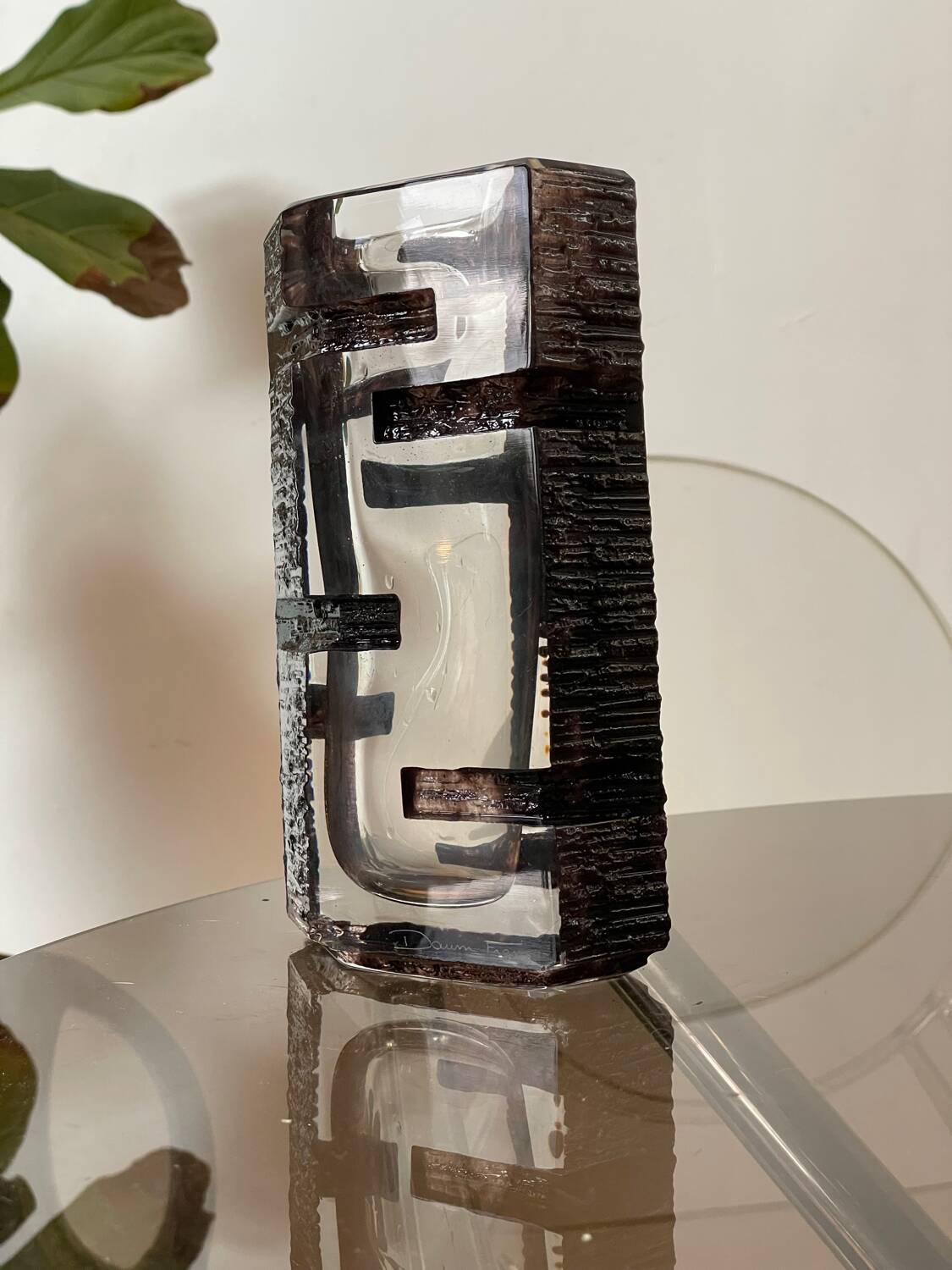 Daum “argos” vase by César Baldaccini