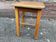 Tabouret de ferme en bois rustique vintage