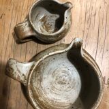 Lot pot grès