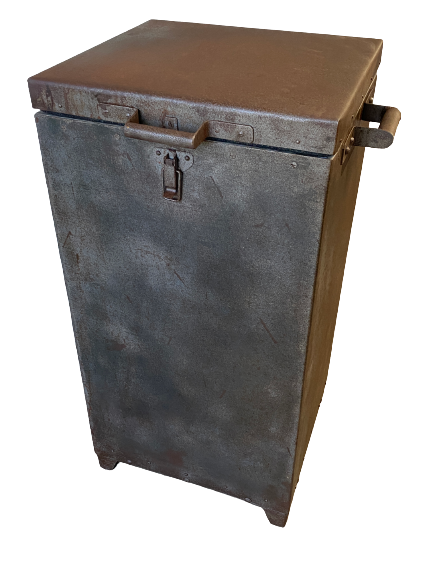 Old 1950 metal cooler