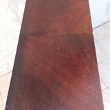 Louis XVI display cabinet in rosewood and amaranth veneer.