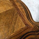 Art Nouveau High Walnut Stool - Jugendstil